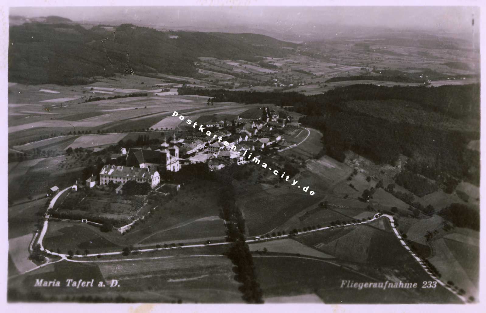 Luftbild Maria Taferl 1942